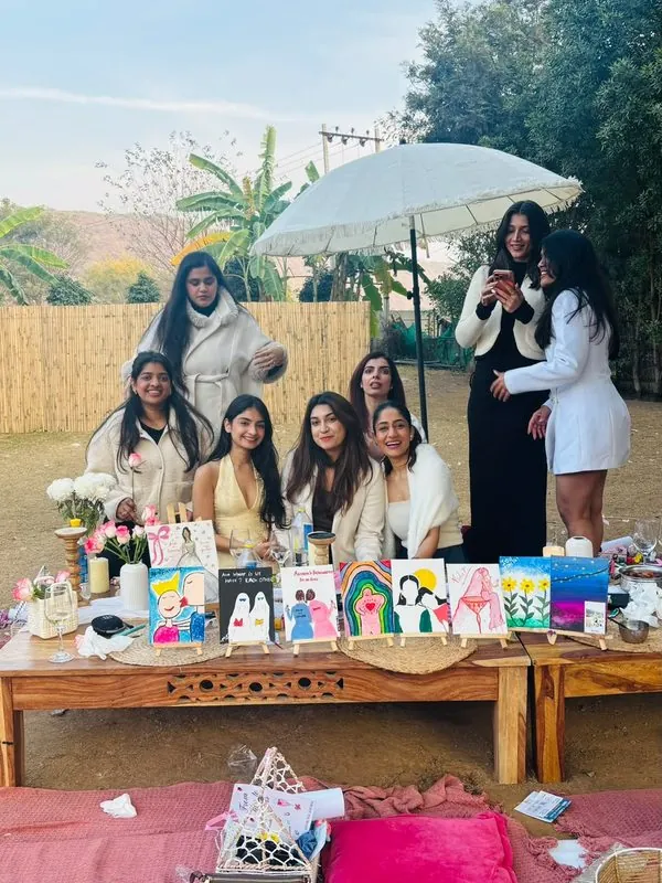 Paint & Sip Bridal Party